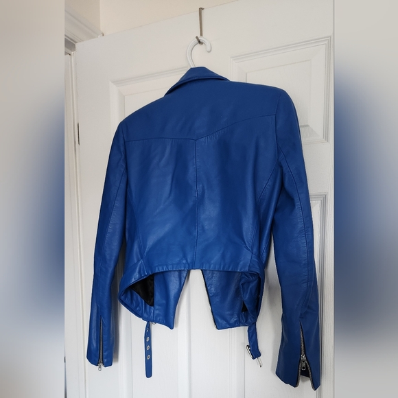 Mikhael Kale leather jacket fits like xs - Picture 5 of 6